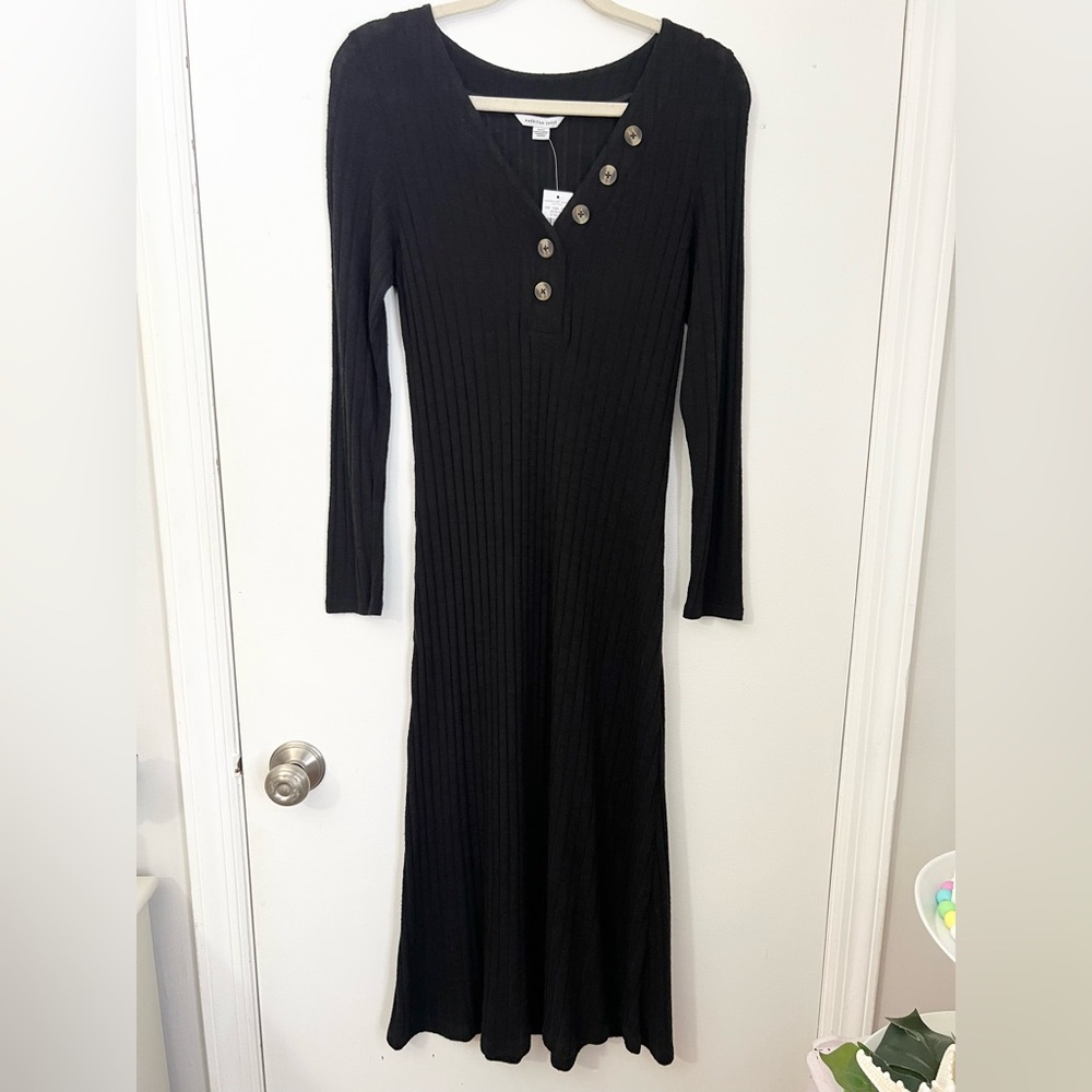American Eagle midi dress in black/ Size Medium